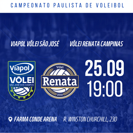 Viapol Vôlei x Vôlei Renata