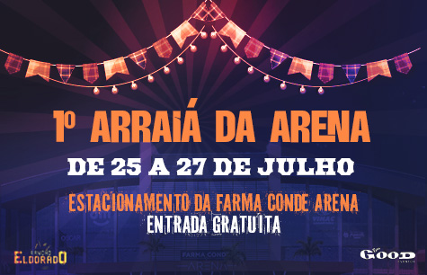 O ARRAIÁ MAIS\n ANIMADO TÁ CHEGANDO!
